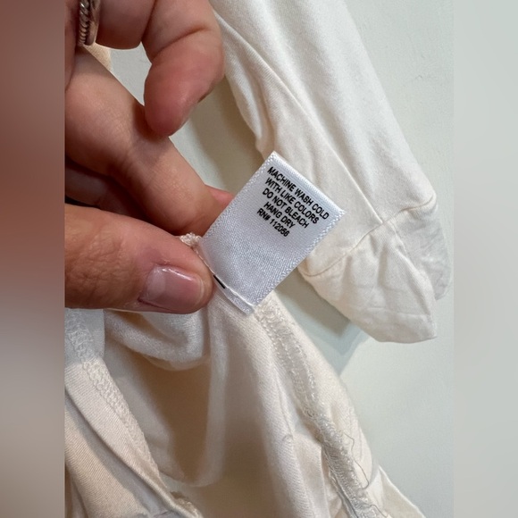 Zenana Ruching It Up Top Cream S - Picture 6 of 8